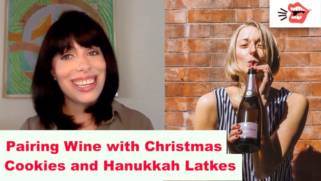 Wine Pairings for Holiday Foods - from Christmas Cookies to Hanukkah Latkes!