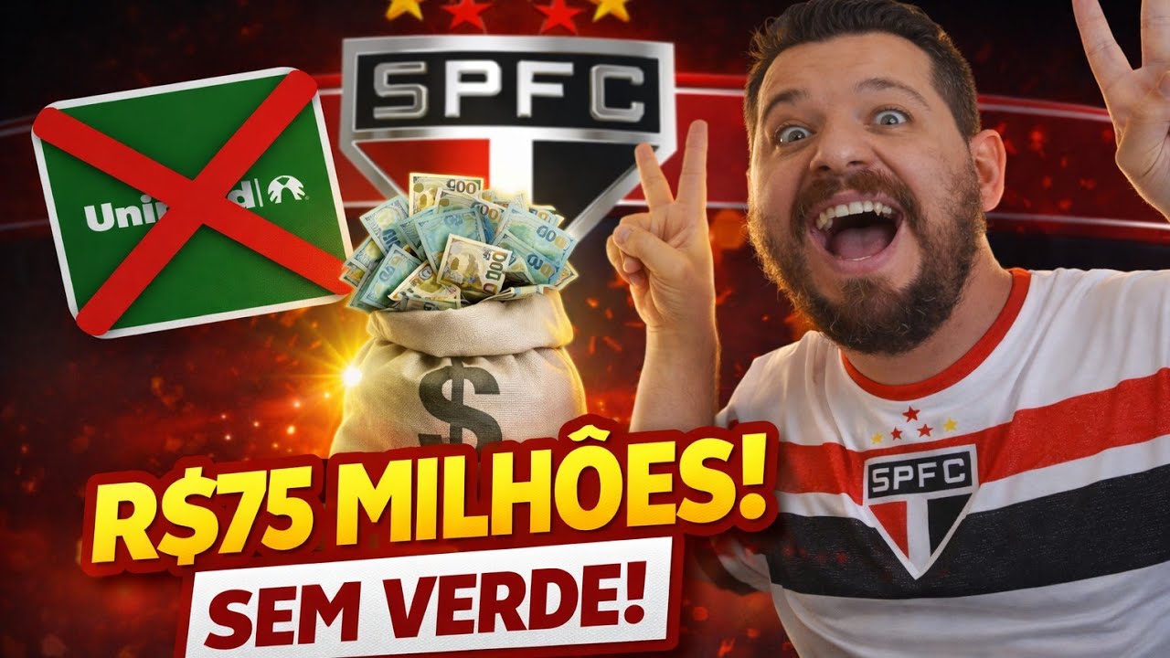 🚨 75 MILHÕES NO CAIXA! SÃO PAULO FECHA PATROCÍNIO E PROIBE COR DO RIVAL NA CAMISA!