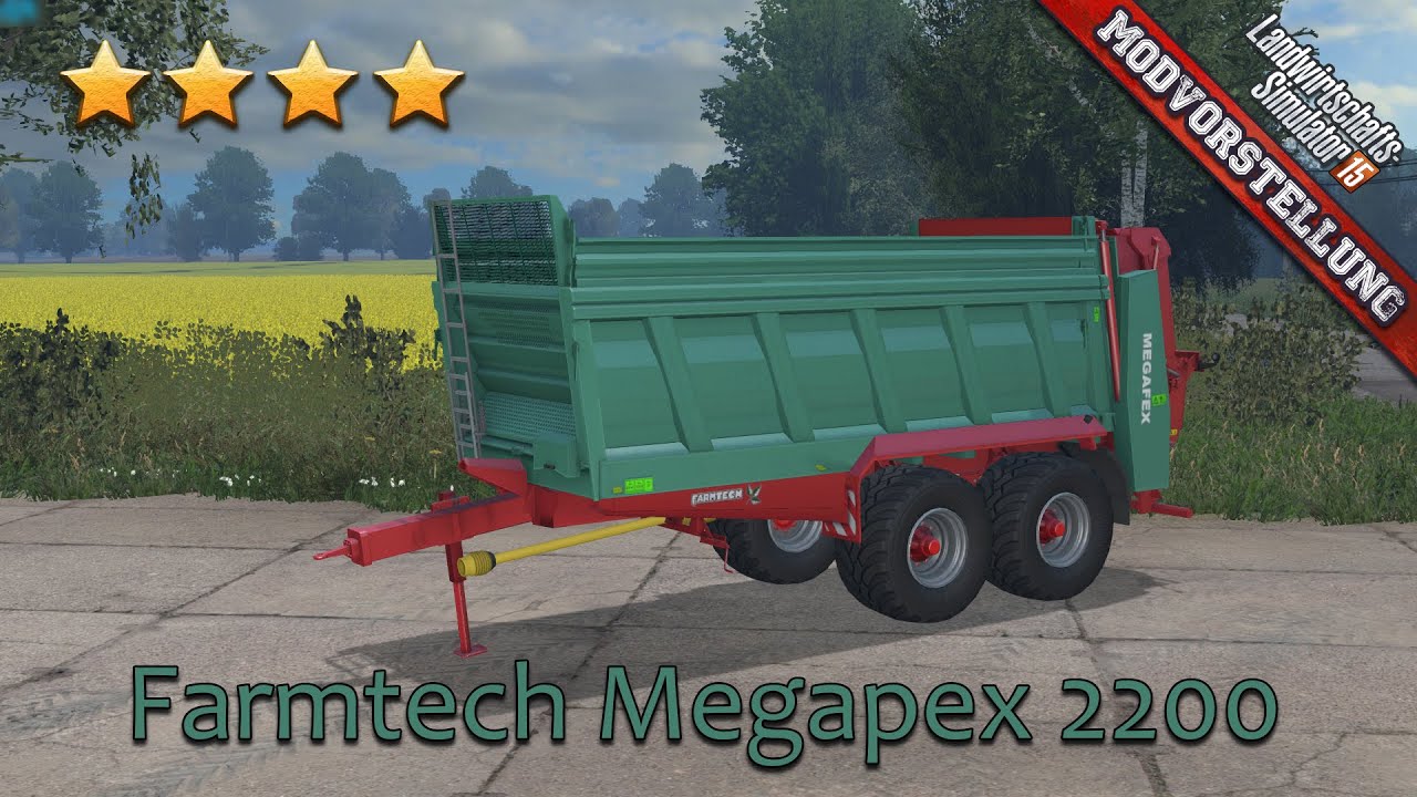 LS 15 Modvorstellung #151 ★ Farmtech Megafex 2200 Miststreuer