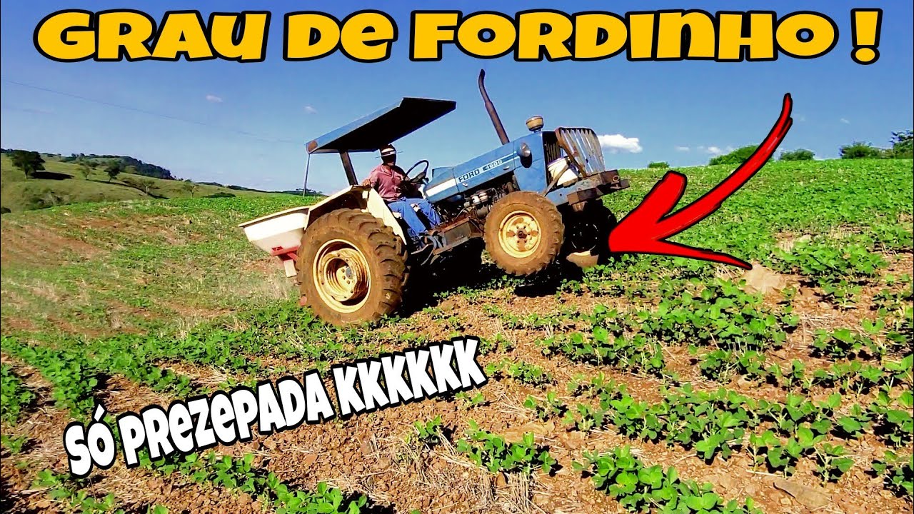 JOGANDO CLORETO DE POTÁSSIO NA SOJA, só prezepada kkk