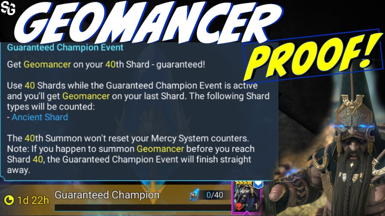 Geomancer change & testing - what needs to be done - RAID SHADOW LEGENDS