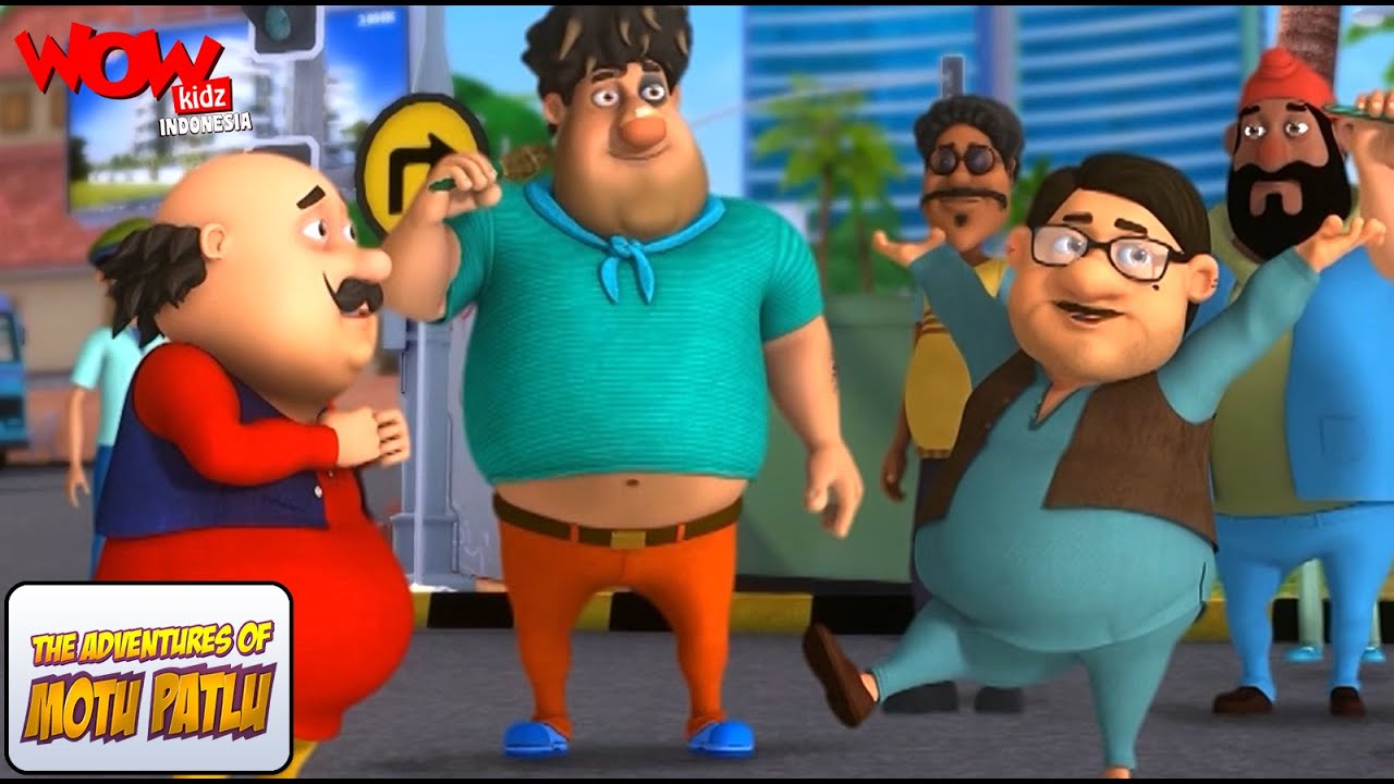 Motu Patlu Dalam Bahasa | Motu dan Patlu | menteri john | Cartoon Anak | Wow Kidz Indonesia | #spot