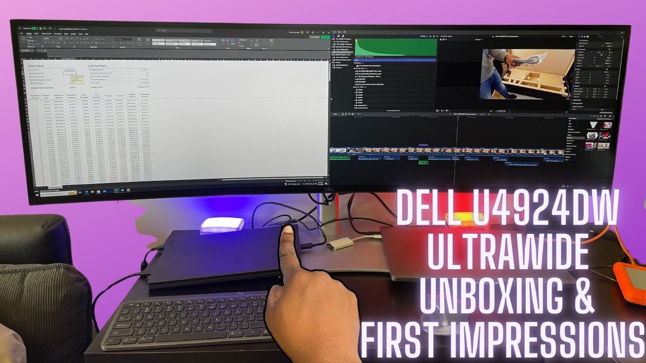 Unboxing Dell's NEWEST 49