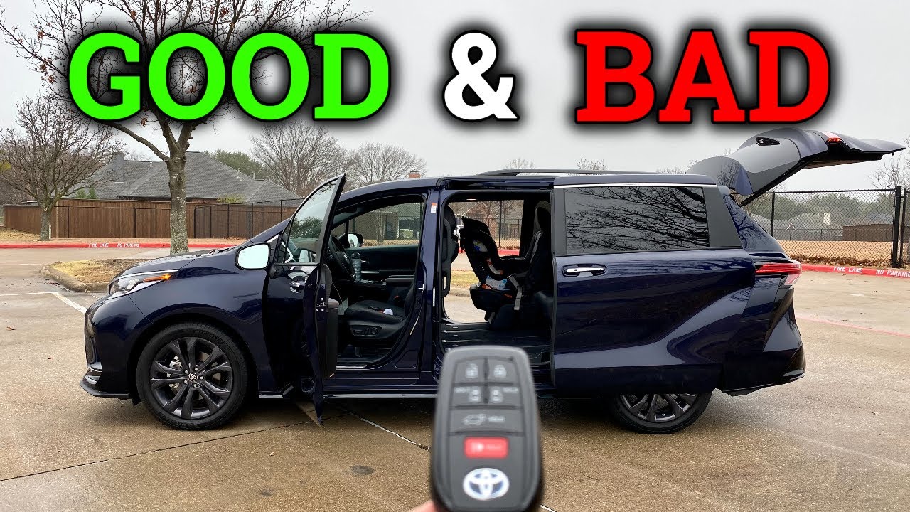 1 неделя с Toyota Sienna 2022 года | Что хорошего и плохого