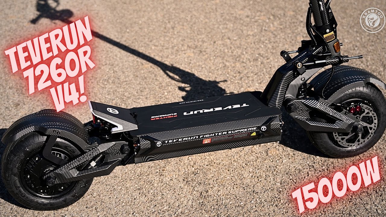 TEVERUN 7260R V4 LE GROS MONSTRE TROTTINETTE ÉLECTRIQUE !