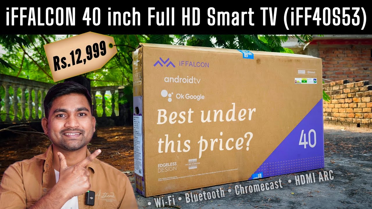 iFFALCON 40 inch Smart TV Review | iFF40S53 | iFFALCON 40 inch S53 Smart TV | Hindi
