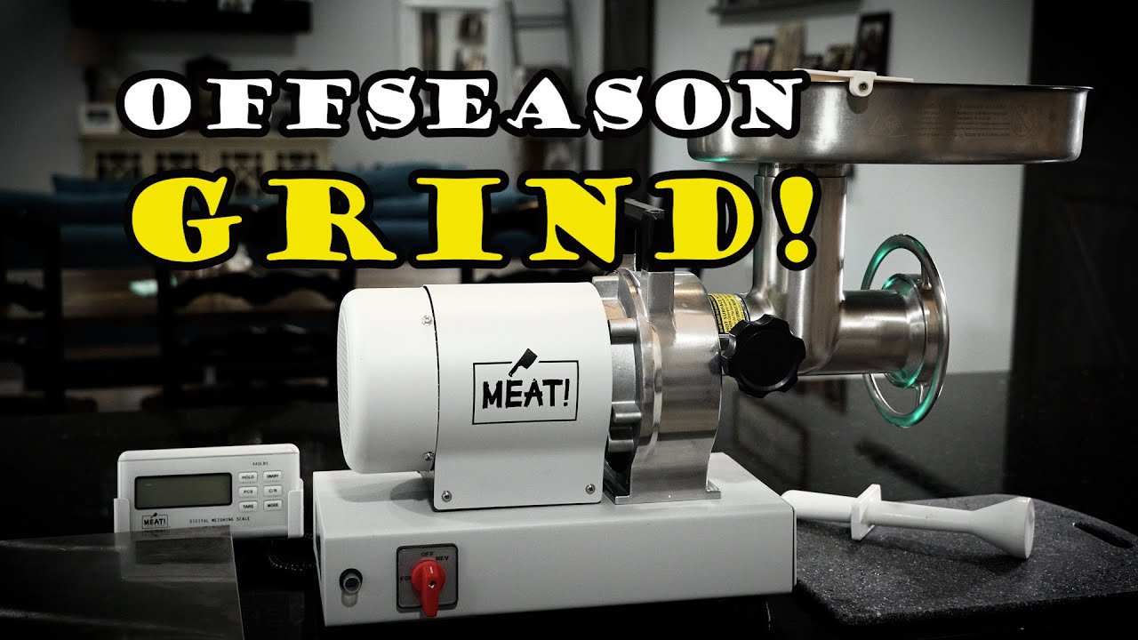 Grinding & Freeze Drying Venison - MEAT! Grinder