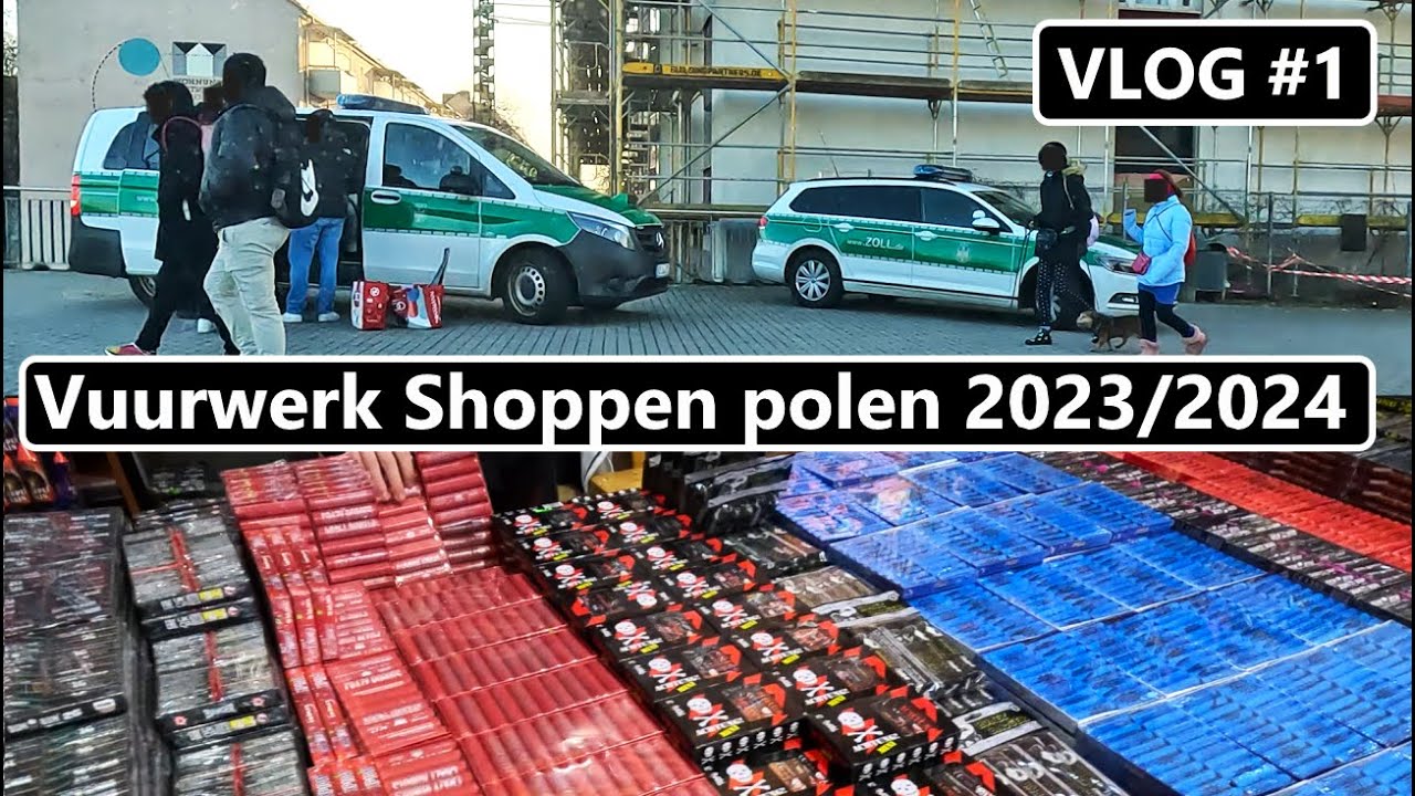 Покупки фейерверков в Польше 2023/2024 Видеоблог №1 Фейерверков еще много!
