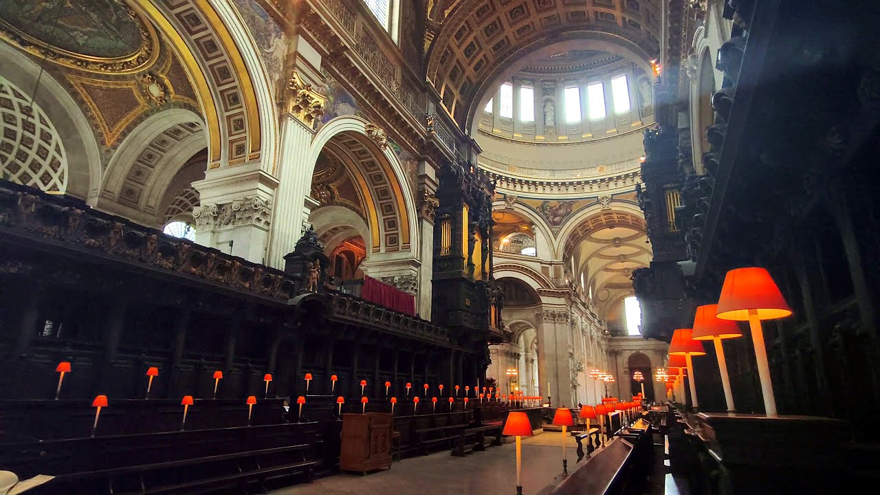 St Paul's Cathedral - Szent Pál székesegyház London 4K