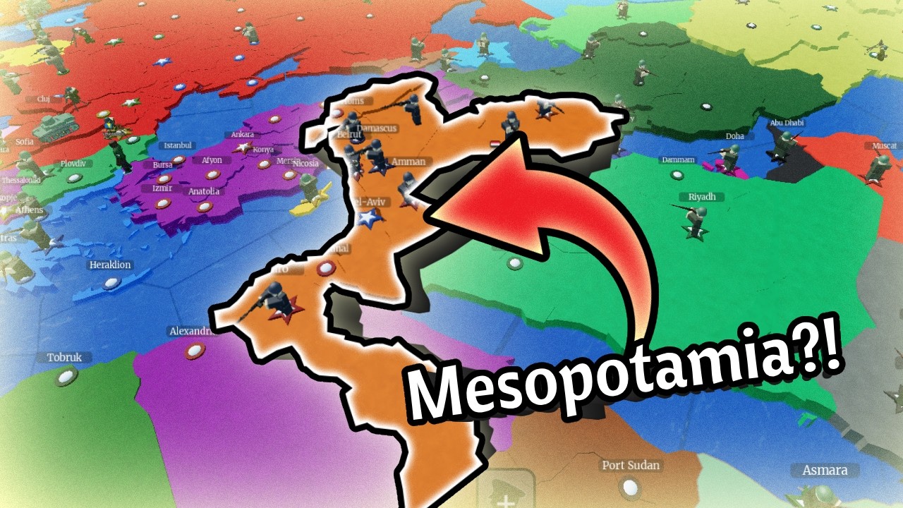 I Conquered The World as Mesopotamia in Conquer The World!