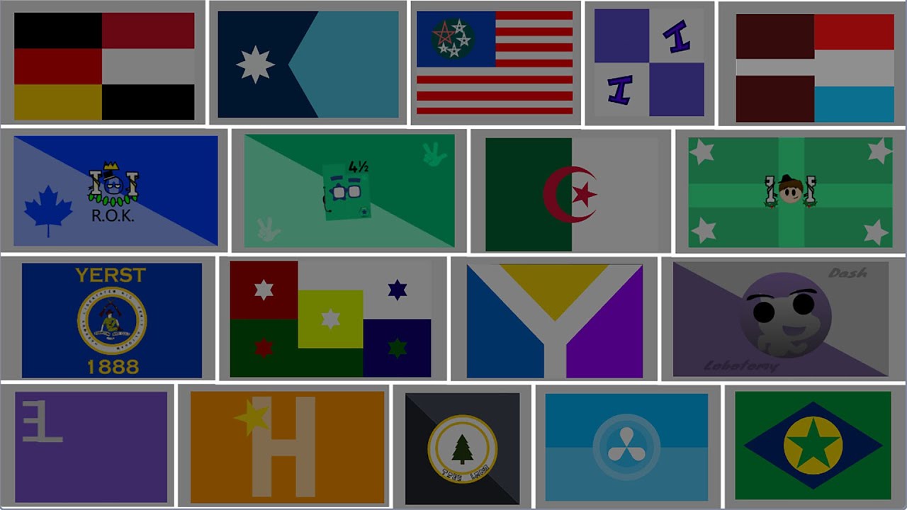 Official Challenge Flag Band: AY in Flag band. (oc version) (13) | World Flag Band