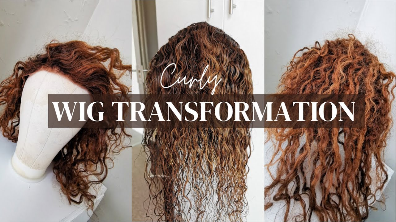 How to: Revive/Restore old curly wig in under 25 minutes