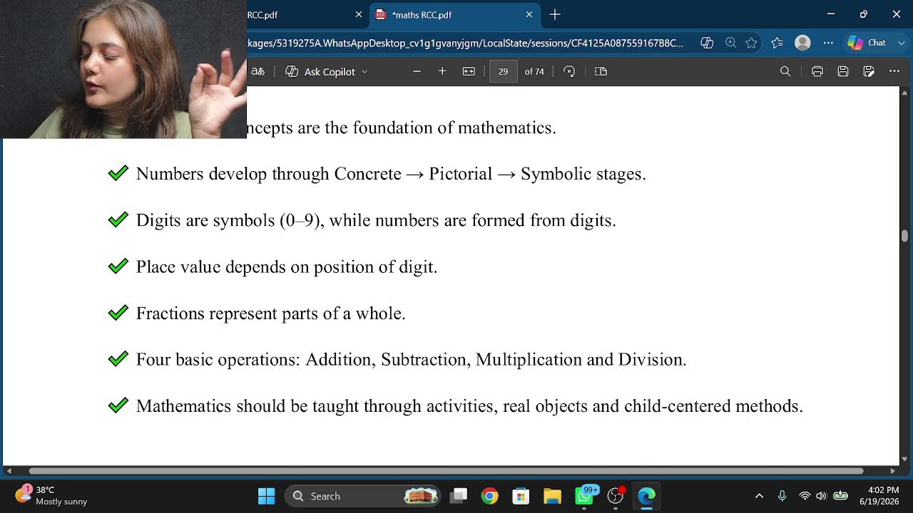 MP D.El.Ed Mathematics Education One shot marathon