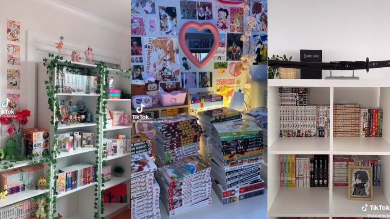 Manga Organization 📚 Compilation manga collection || cleaning || setup #organization