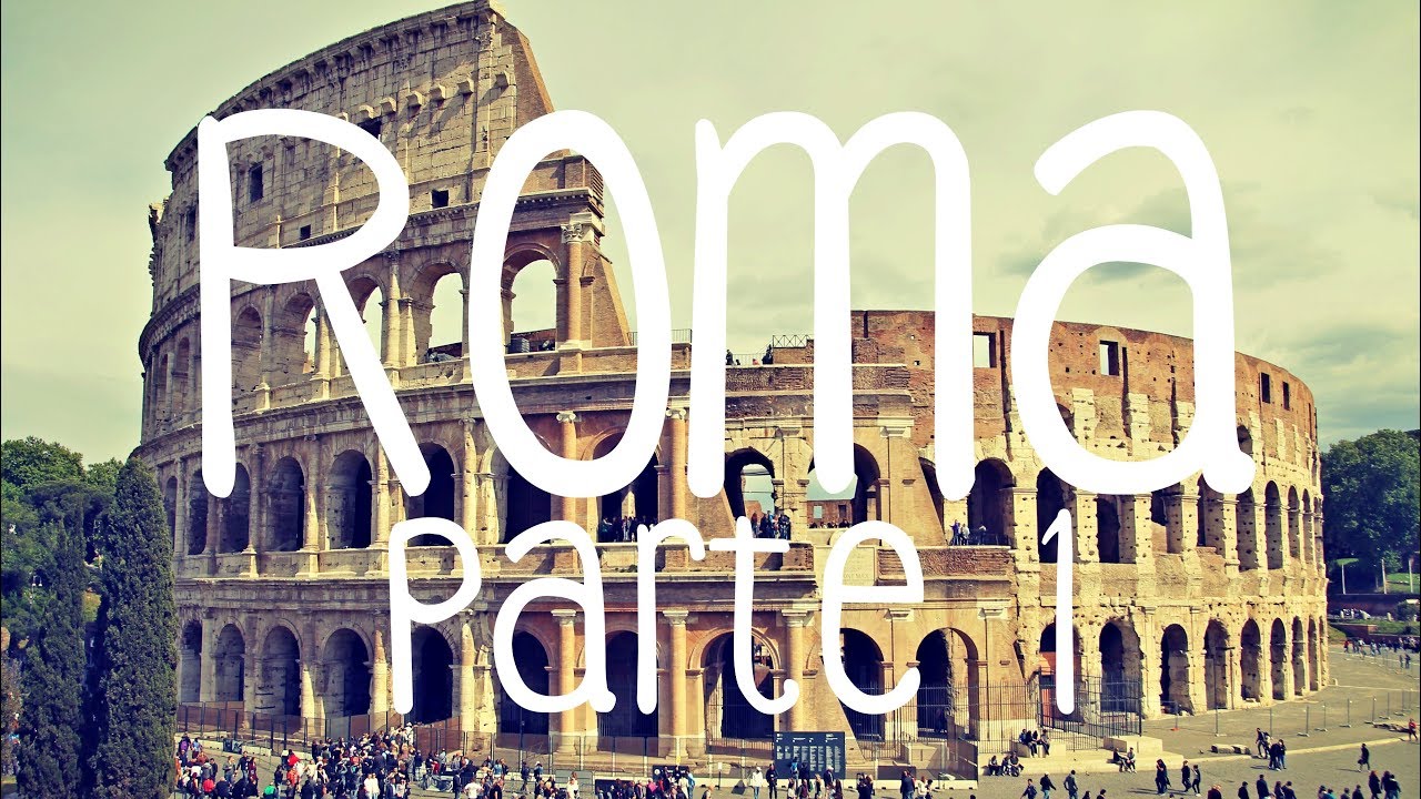ROMA - ITÁLIA - PARTE 1 (COLISEU, FÓRUM ROMANO, FONTANA DI TREVI)