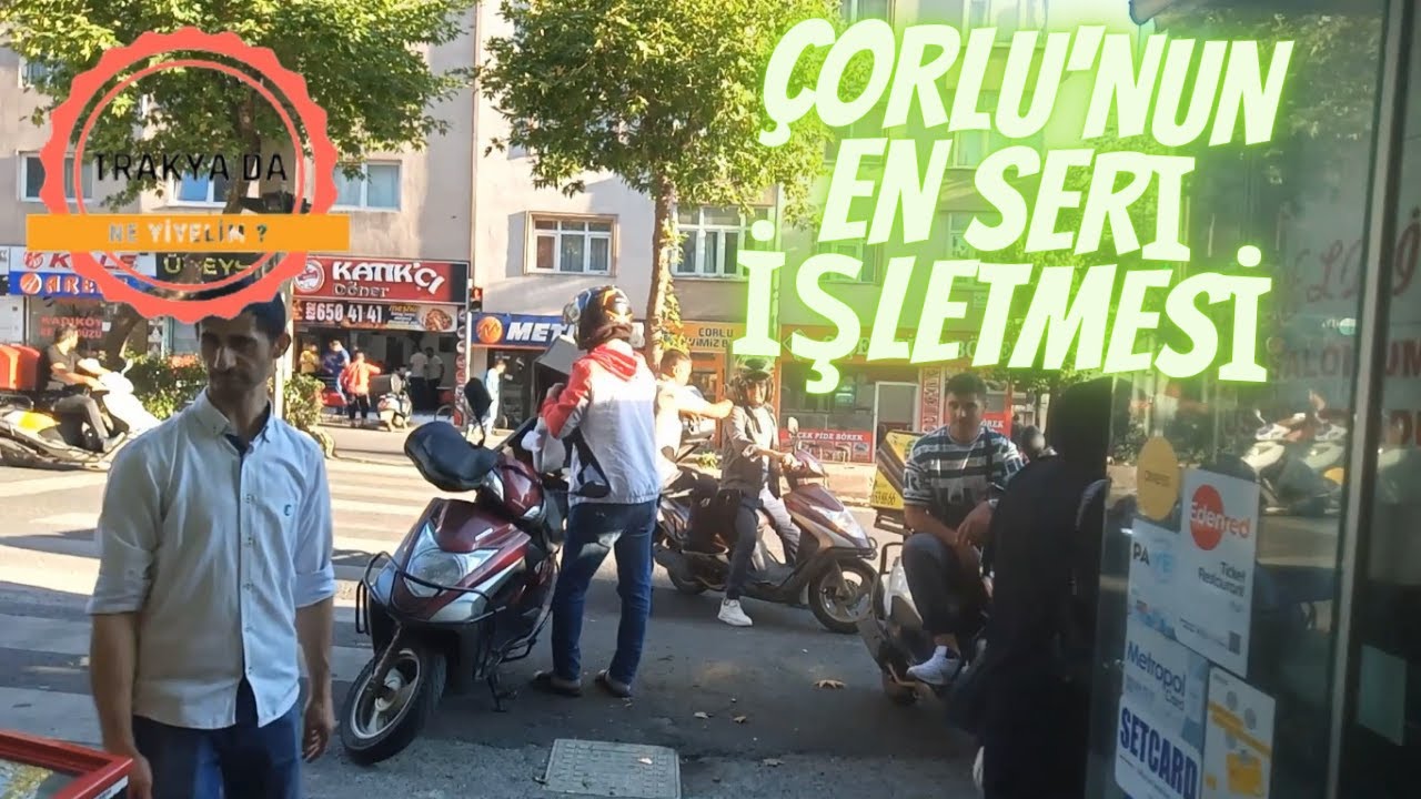 Çorlu'nun en seri paketçileri - Yeni Öz Urfa