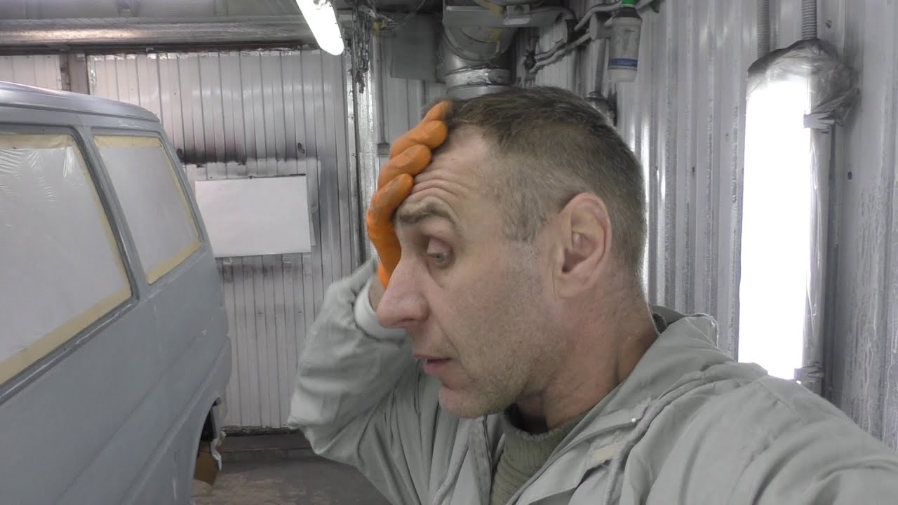 Фольксваген T-4. Взрыв мозга и базы при покраске. Часть 3