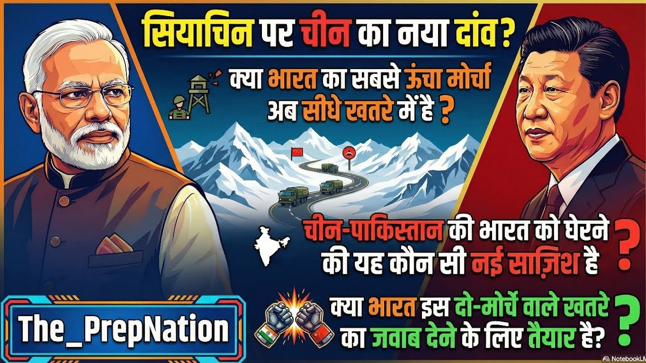 China’s Road Construction in Shaksgam Valley 🇨🇳🚧 | Threat to Siachen & India? | The PrepNation