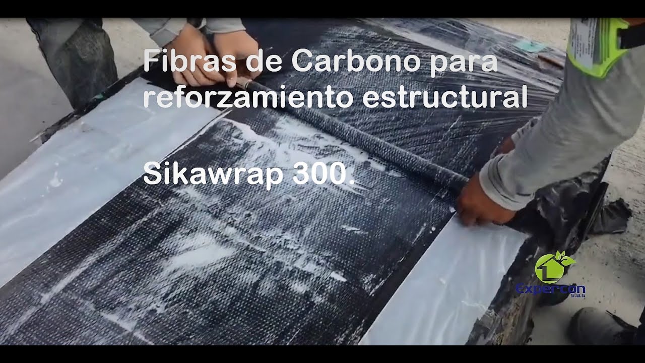 Fibras de carbono para reforzamiento estructural Sikawrap 300