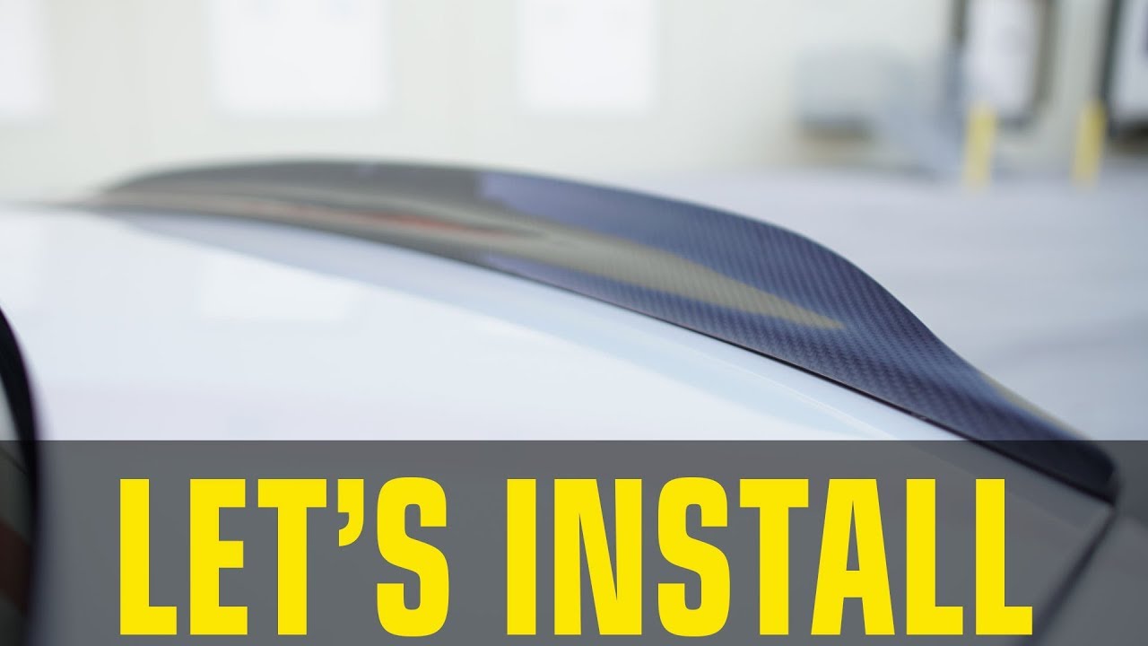 Let's Install - Rexpeed Carbon Fiber Duckbill Spoiler Subaru WRX/STI 2015+