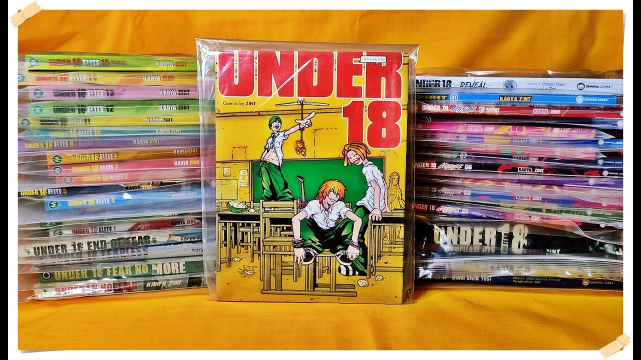 All Cover Komik Under 18 | Zint (Gempak Starz)