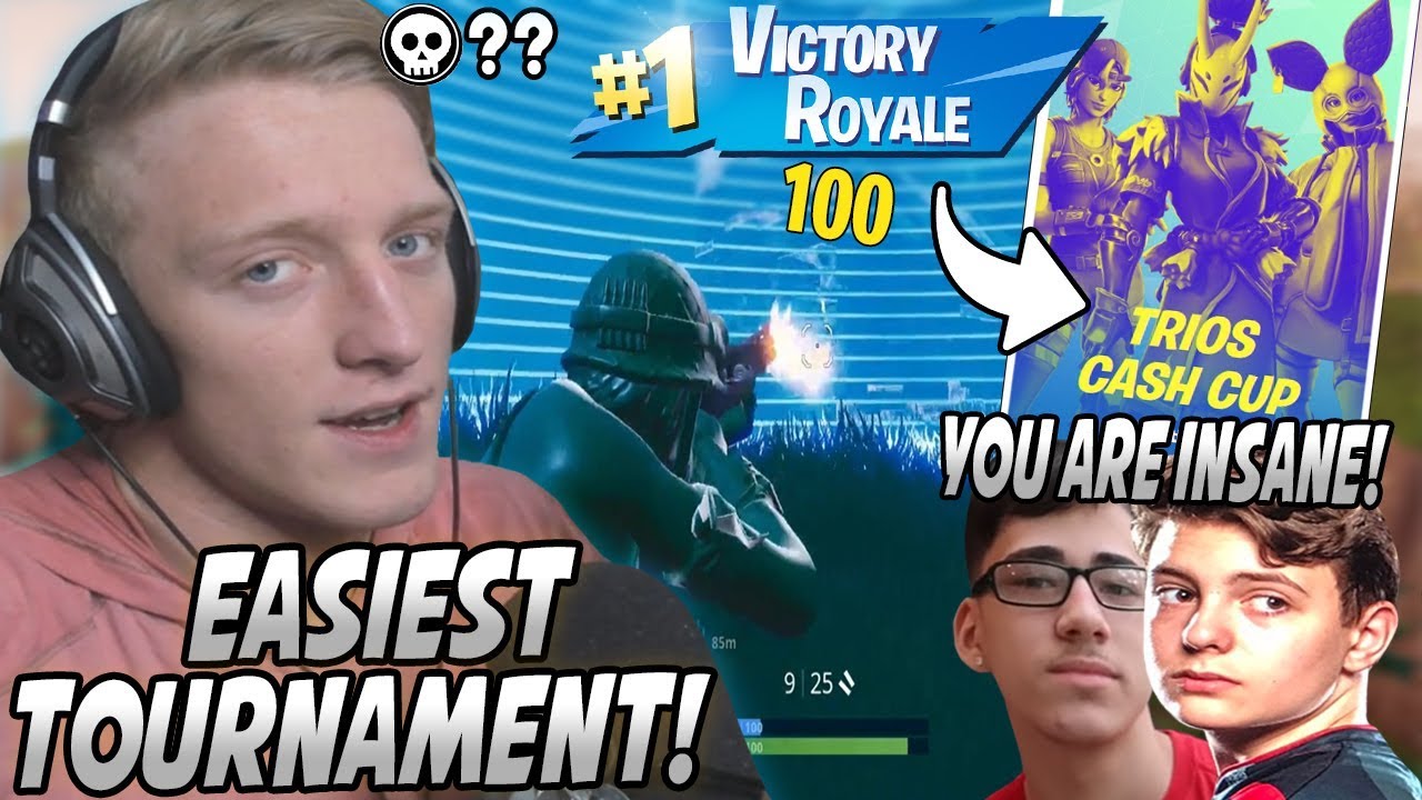 Tfue Shocks EVERYONE After Playing OUT Of His MIND & Almost WINNING The Trio Finals! (Sway & Clix)