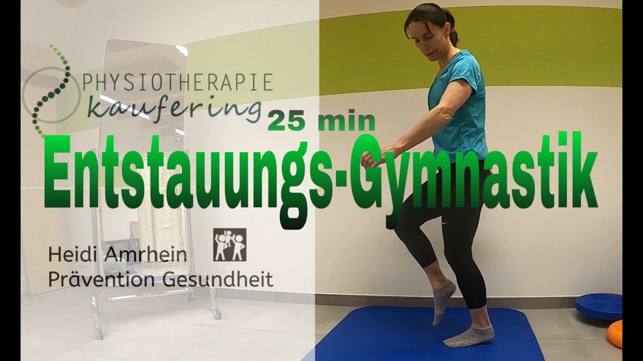 Entstauungsgymnastik Heidi Amrhein Prävention Gesundheit Physiotherapie Kaufering