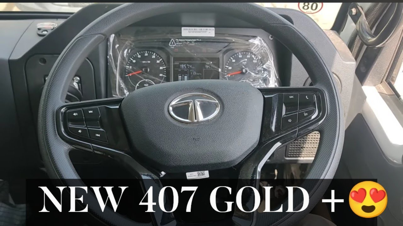 NEW TATA MODEL 407 GOLD + SFC Full AC Full Review Hindi ll TATA ll PRICE