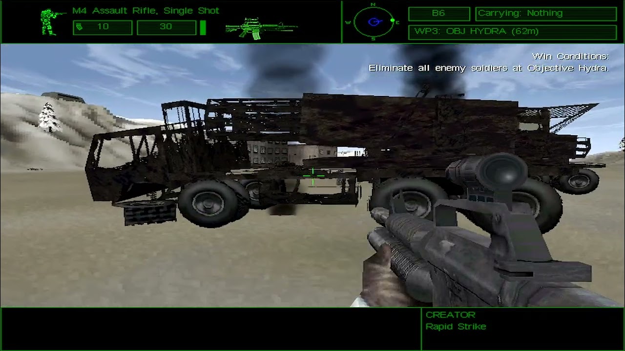 Delta Force 1 PC - Novoya Zemlya Campaign - Mission: Rapid Strike