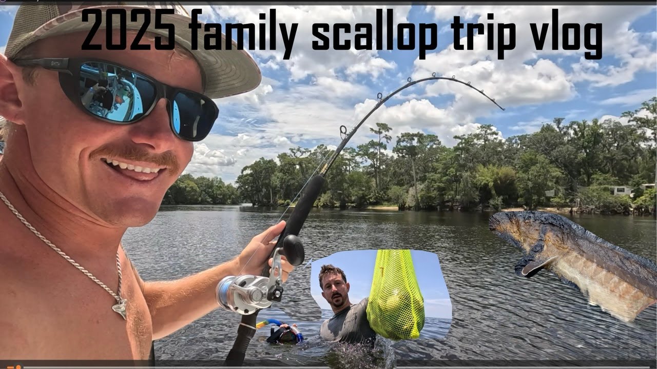 2025 scallop season vlog (still cant believe we landed this fish!)