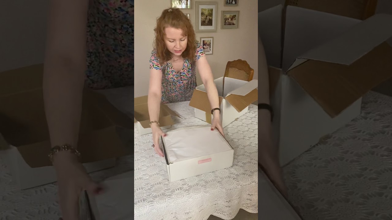 Securely packing a bone china tea set for posting/shipping