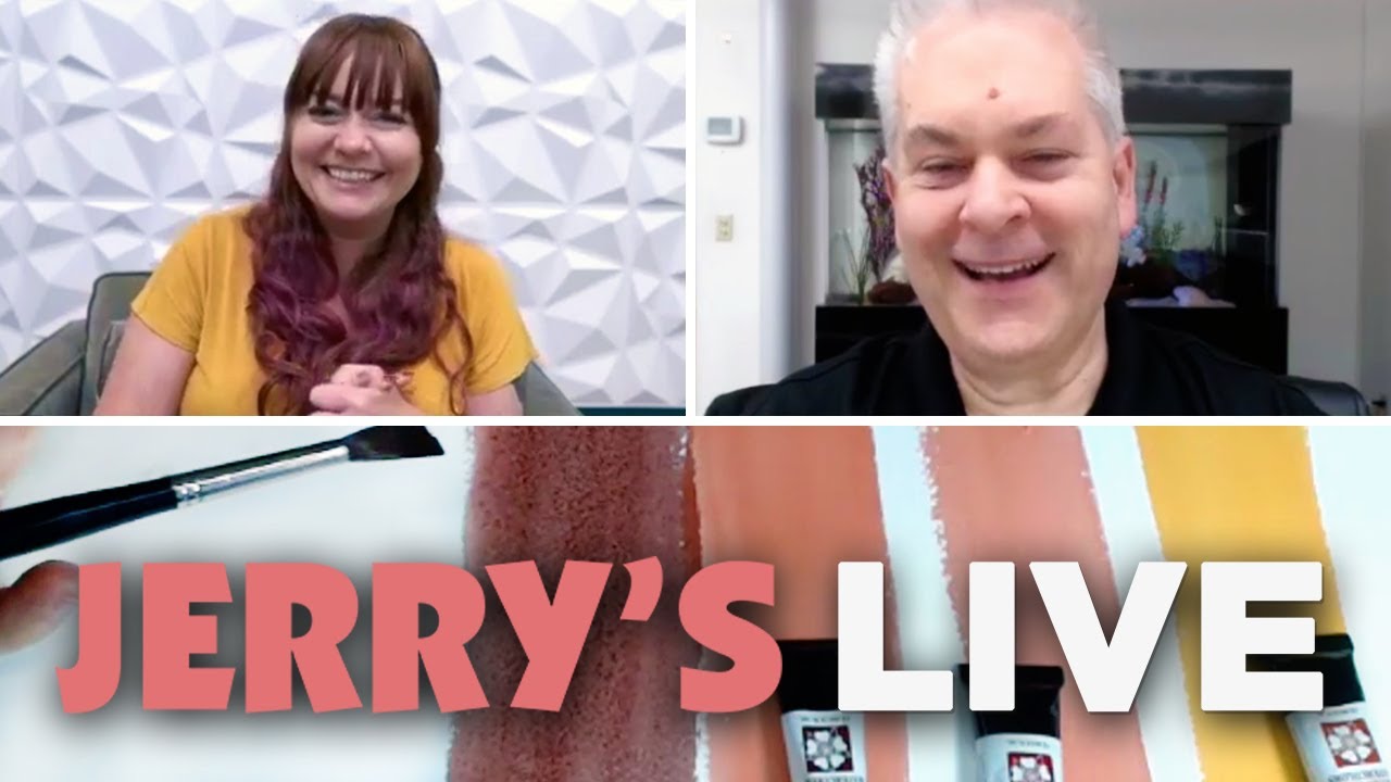 Jerry&rsquo;s LIVE Episode #JL197: DANIEL SMITH Watercolors - A Conversation with John Cogley