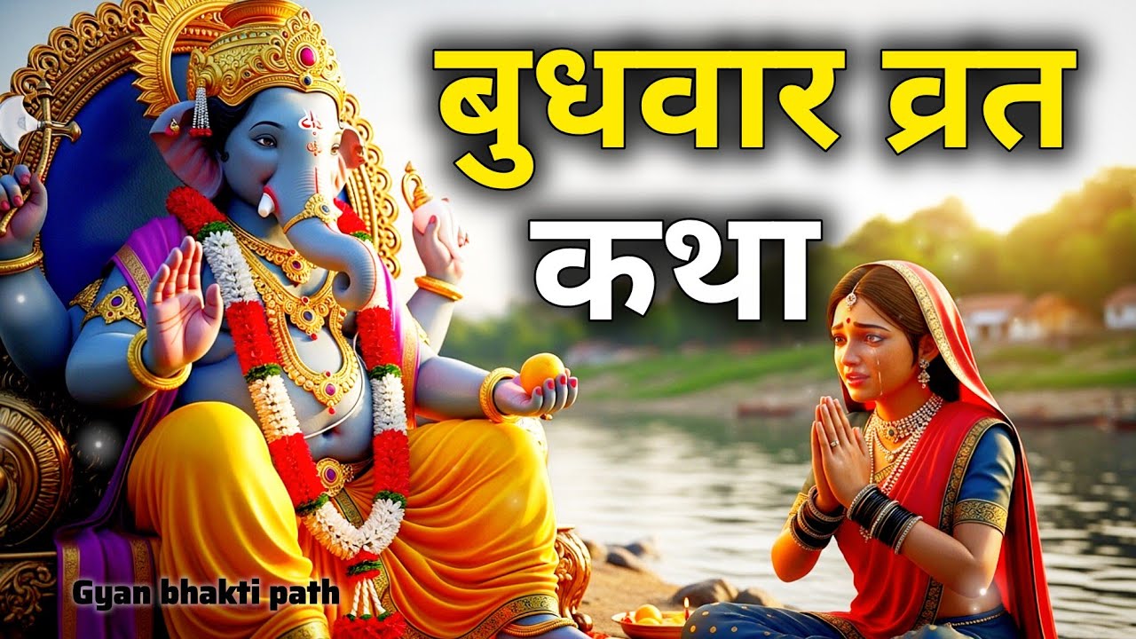  बुधवार व्रत कथा | पति-पत्नी के सुख और धन प्राप्ति का रहस्य | पूरी कथा सुनें