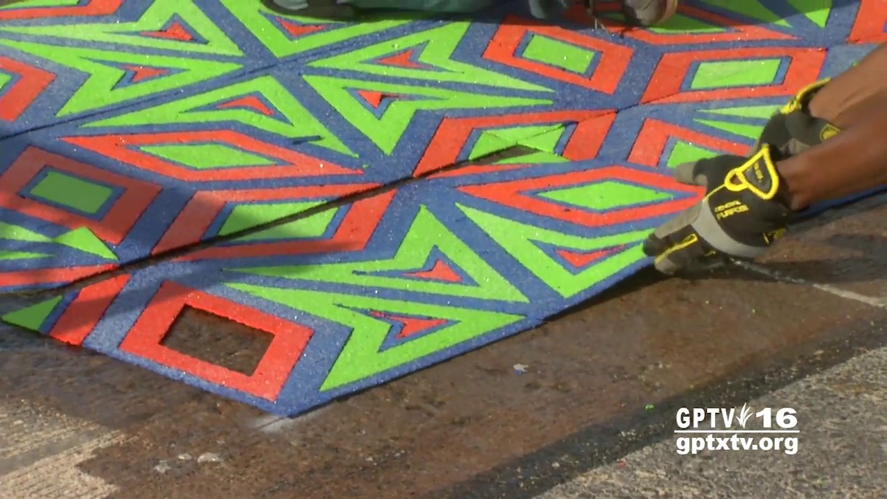 City of Grand Prairie: Downtown Crosswalk Street Art