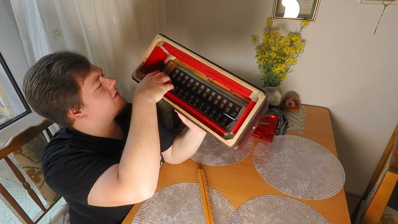 Chiński akordeon, co jest w środku ? ocena.