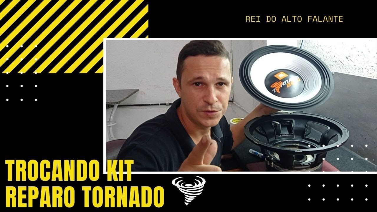 FAÇA VOCÊ MESMO !! TROCA DO KIT REPARO TORNADO 2200 JBL