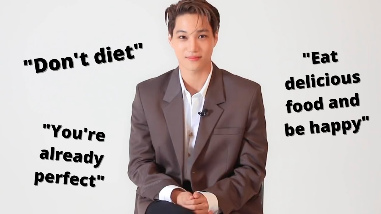 9 times kai told fans (& xiumin) not to diet