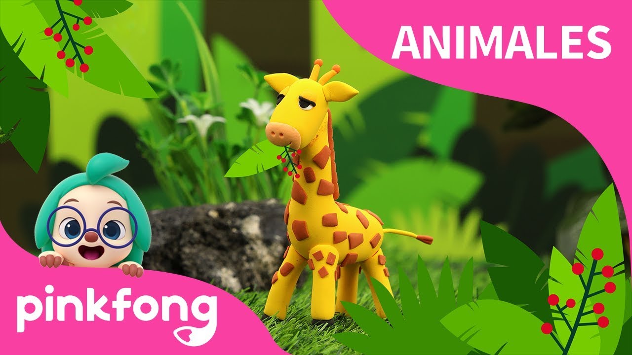 La Jirafa de Plastilina | Animales | Plastilina | Pinkfong Canciones Infantiles