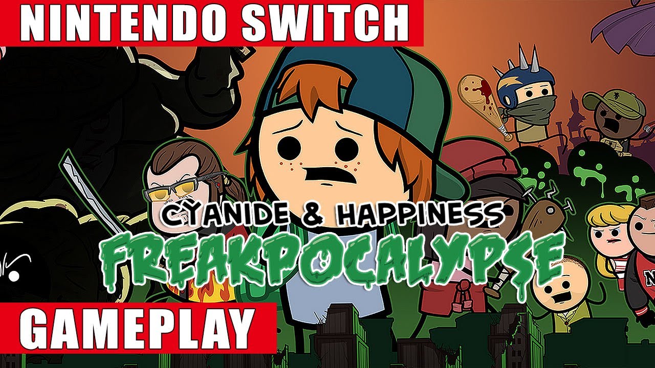 Cyanide & Happiness - Freakpocalypse Nintendo Switch Gameplay