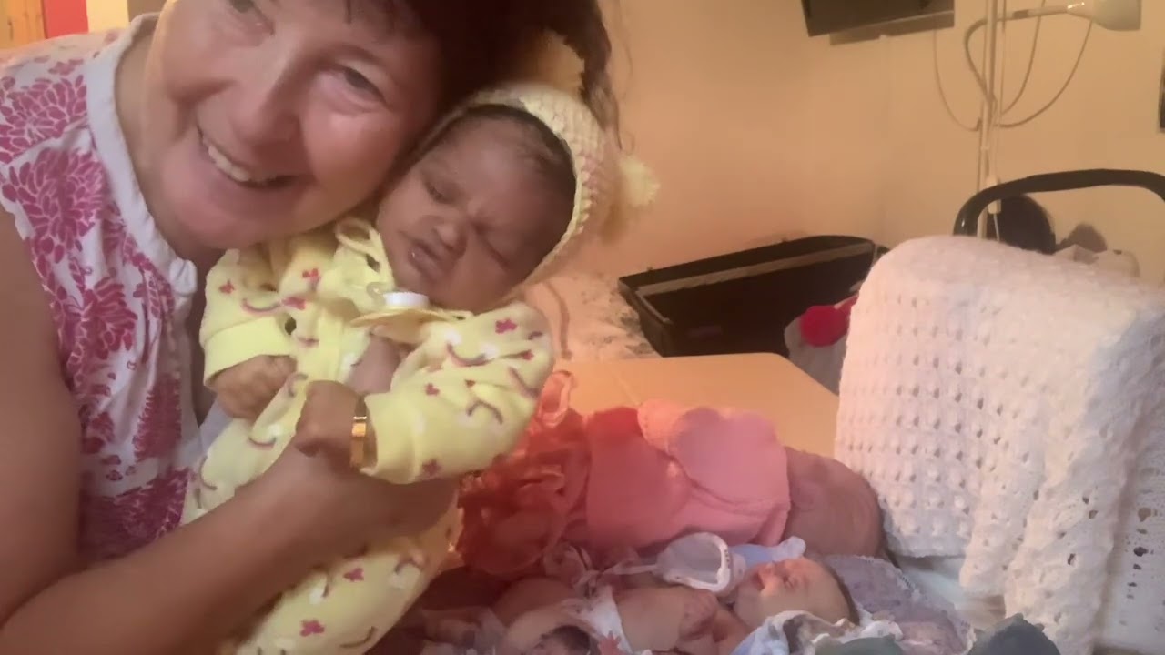 Silikonbaby Rebornbaby, Ini stellt alle Babys vor für Austellung Eschwege 2023