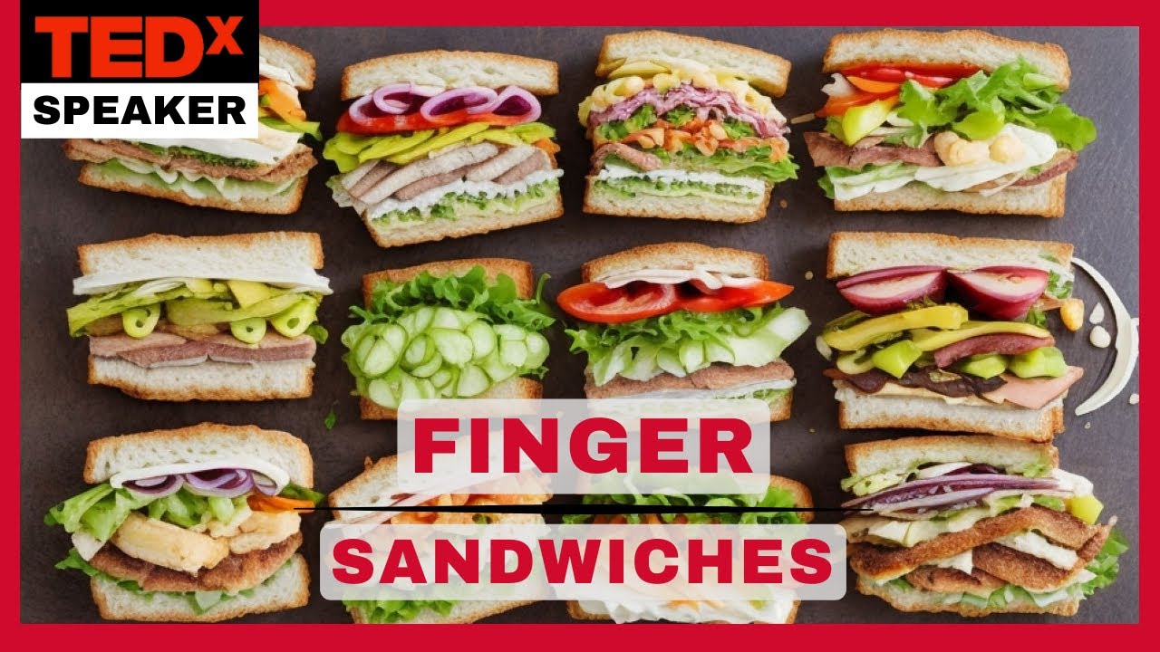 Finger Sandwiches For A Light Lunch 🥪