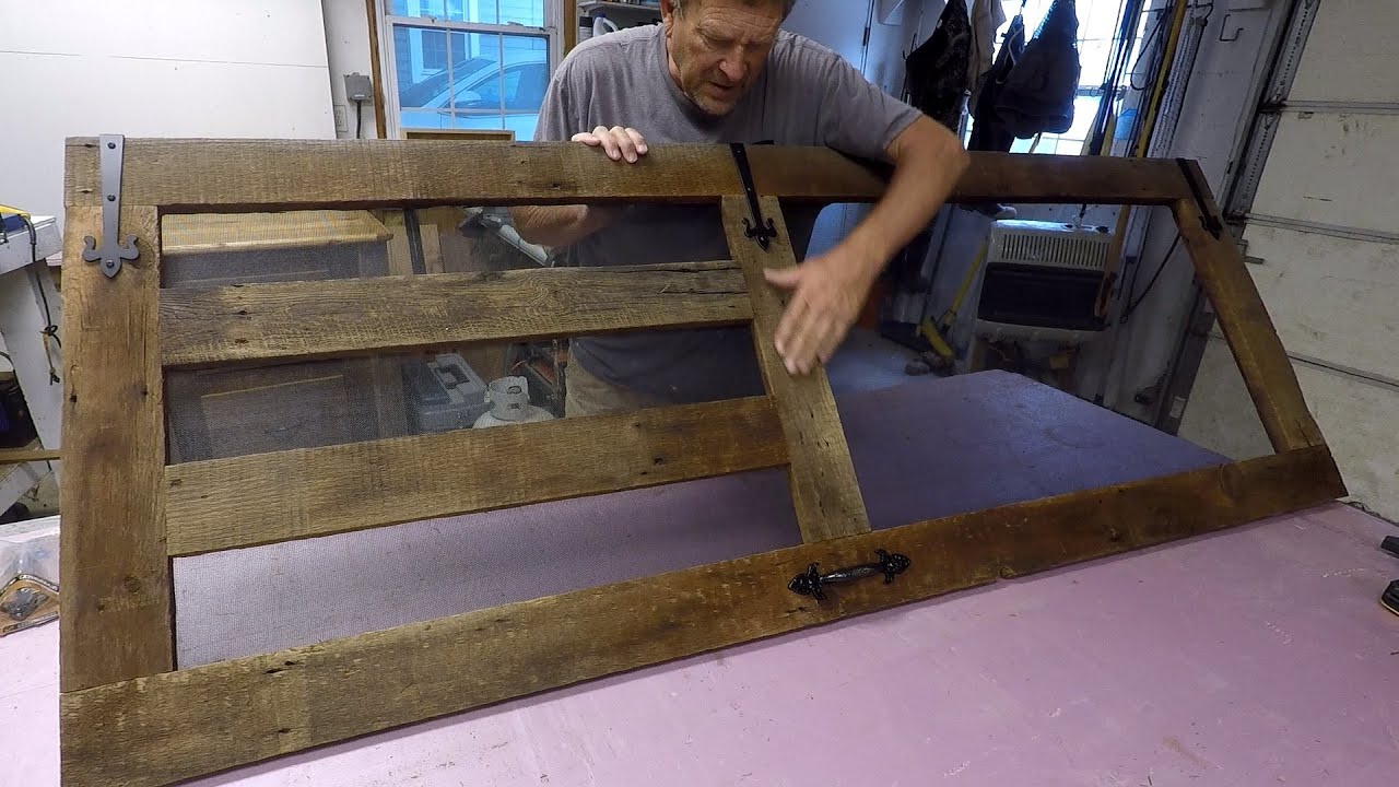 How build a barnwood screen door tips and tricks !