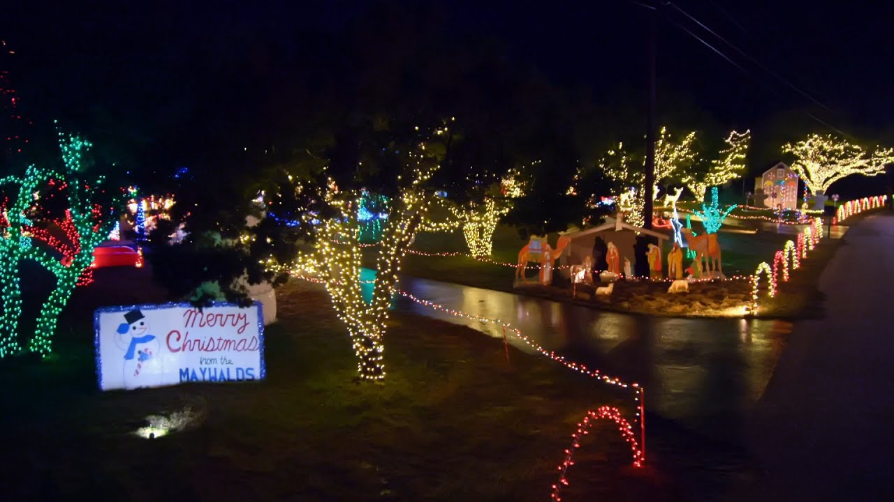Maywald Family Introduces Winning Display with Fireworks - The Great Christmas Light Fight