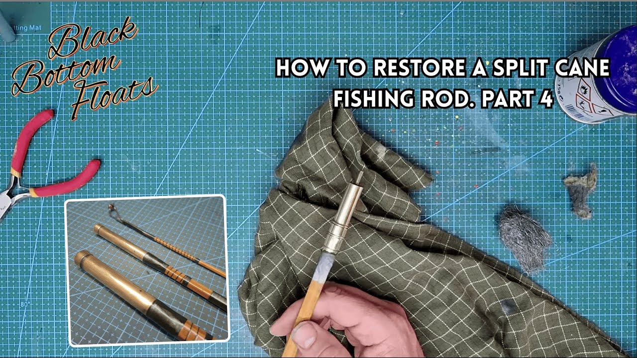 How to restore a split cane fishing rod. Part 4