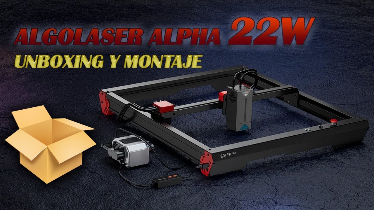 Algolaser Alpha 22w - Primeros pasos  (1/2) - Potencialmente el mejor laser analizado!