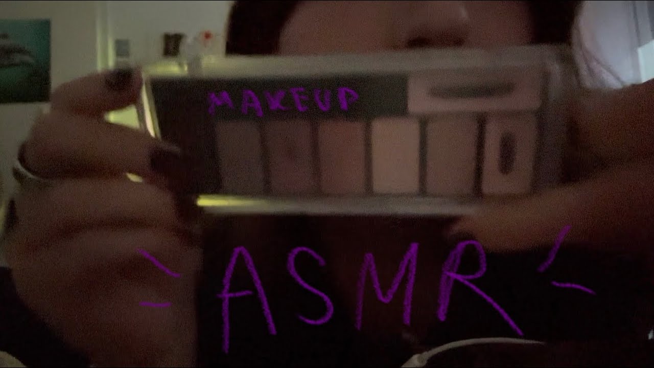 lofi asmr doing ur makeup fast fast fast 