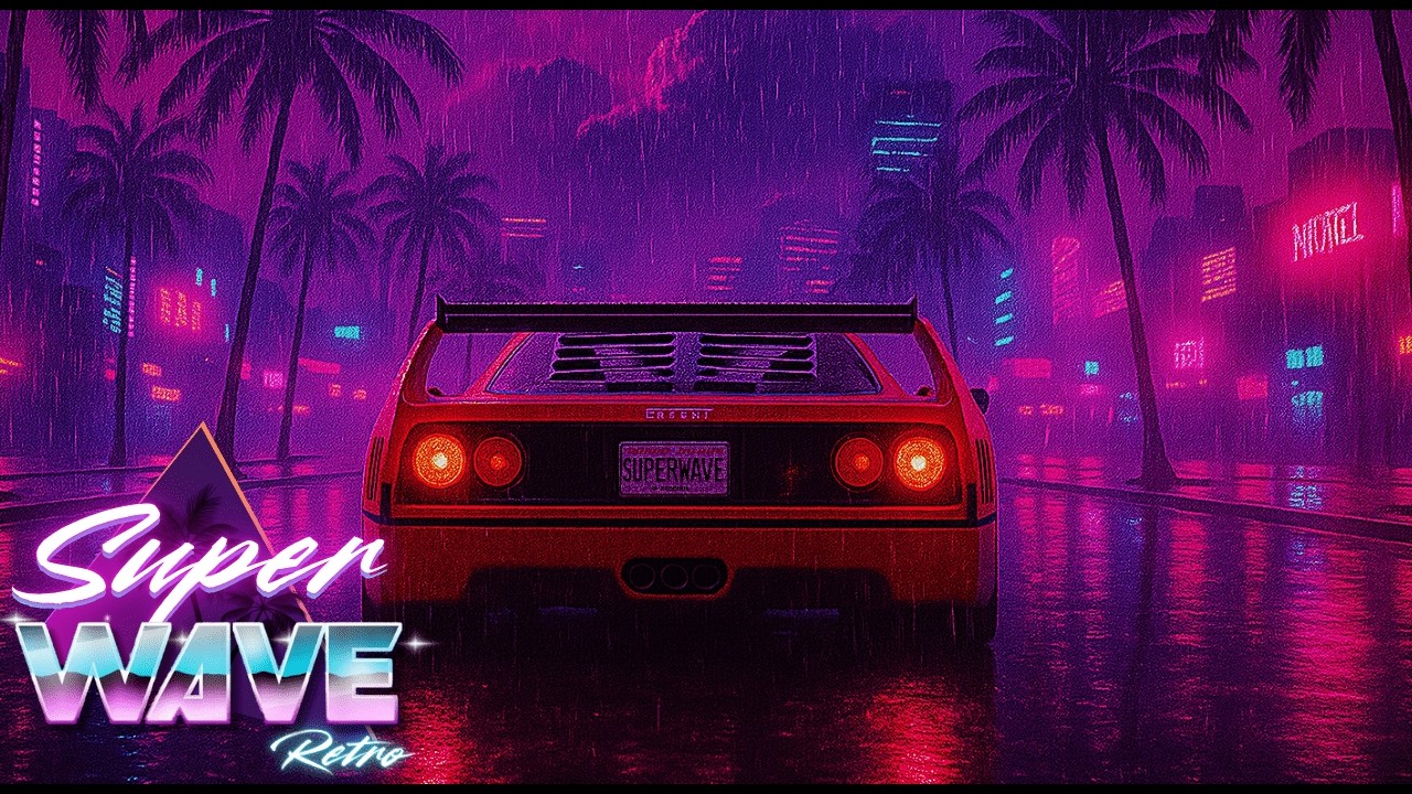 80s Retrowave Music for Night Vibes - Synthwave | Vaporwave | Chillwave | Lofi Mix [SUPERWAVE]