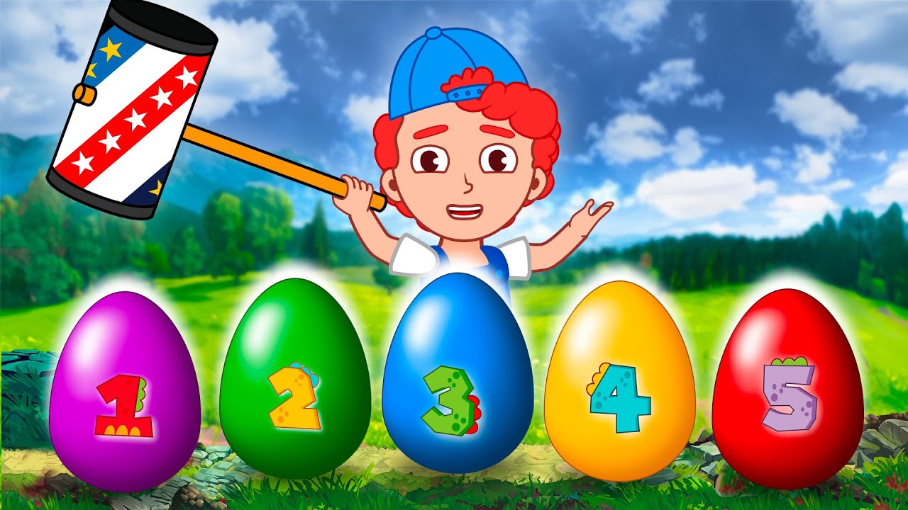Surprise Eggs Kids Songs | TuneTots | Nursery Rhymes