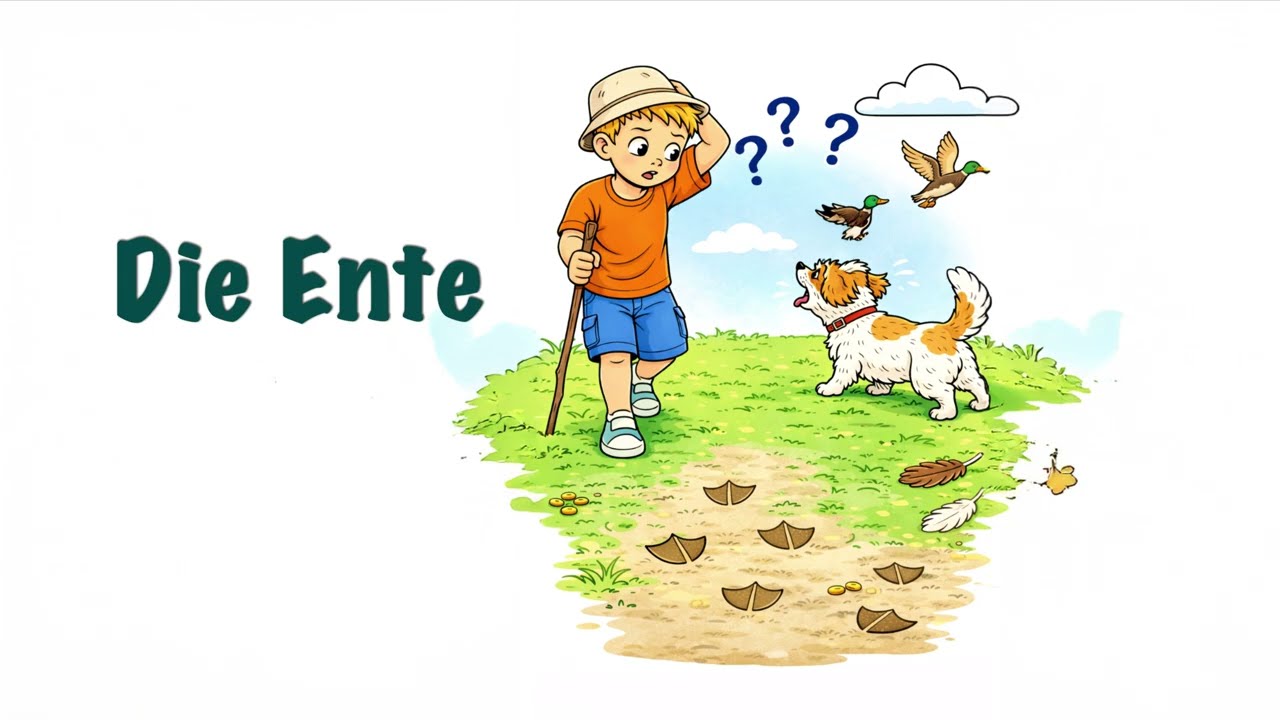 Arthur & Foxy entdecken die Ente | Bauernhof Kinderlied (2–5 Jahre)
