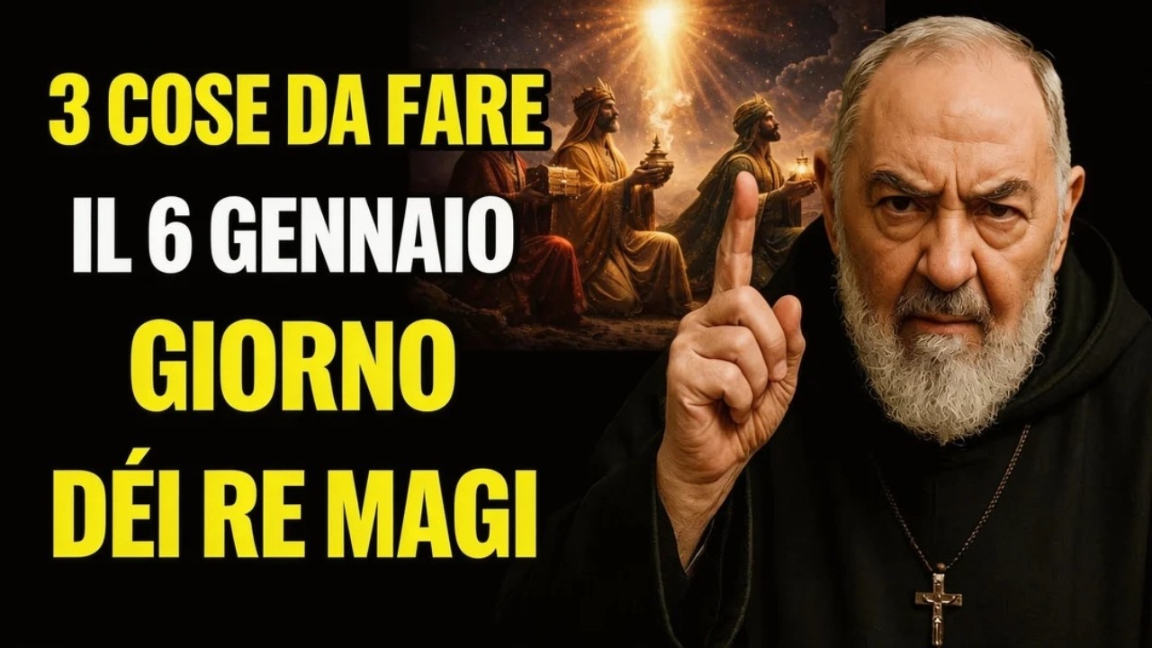 Epifania: le 3 grazie che i Re Magi donano il 6 gennaio — rivelate da Padre Pio